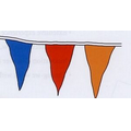 30' Multicolor Poly Pennant String